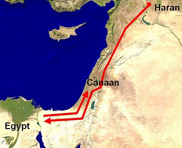 land promised boundaries remnant canaan egypt journey still establish future would he